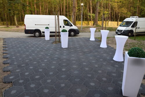 plastry miodu1 Podłoga plenerowa